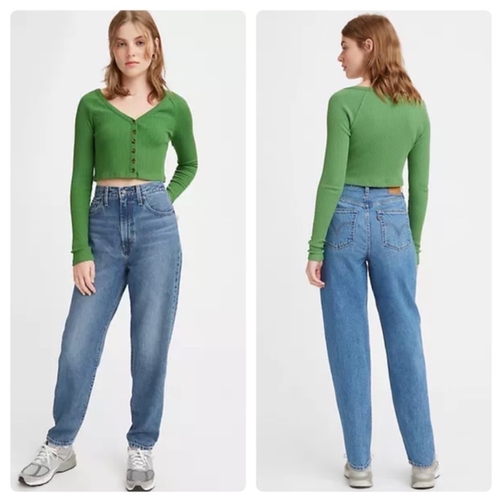 Levi's Relaxed Tapered High Waisted 550 Mom Vintage Jeans SZ 10 MIS - Picture 1 of 6
